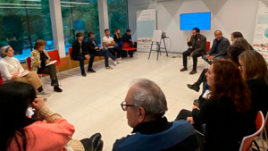 Reunión del grupo de trabajo Soria 2030 en espacio Alameda para revisar sus compromisos